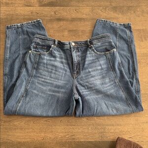 Great condition LOFT barrel jeans